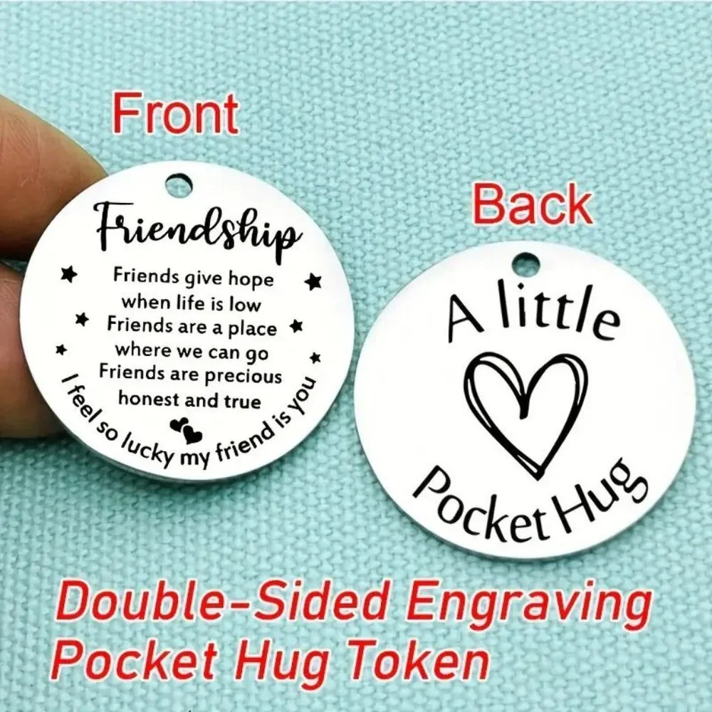 Pocket Hug Token Keyring 
